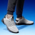 thumbnail image 5 of ULSTO Men's Breathable Mesh Knitted Running Shoes, Men's Four Seasons Lightweight Casual Shoes, Sports Shoes, Walking Shoes, 5 of 5