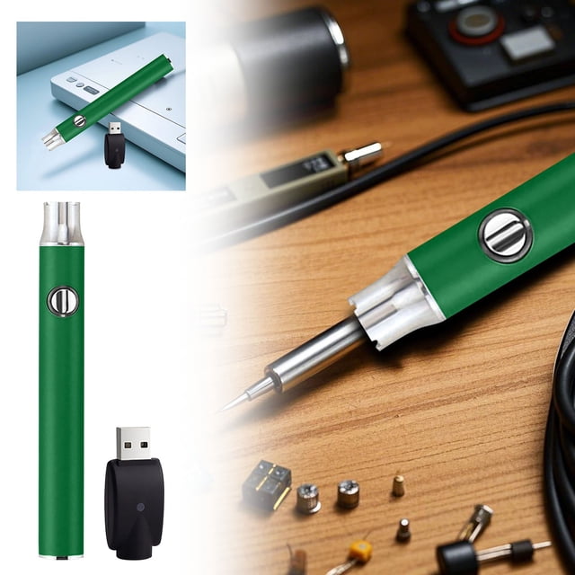 Thread Soldering Kits 3 Gear Adjustable Voltages 350mAh Battery Cart Pen With USB Adapter Welding Tool Kits