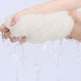 thumbnail image 5 of Mifsaly Womens Wearable Shower Wrap Towel Robe Knee Length Absorbent Spa Bathrobe with Straps Button Down Sleepwear White,Free Size, 5 of 6