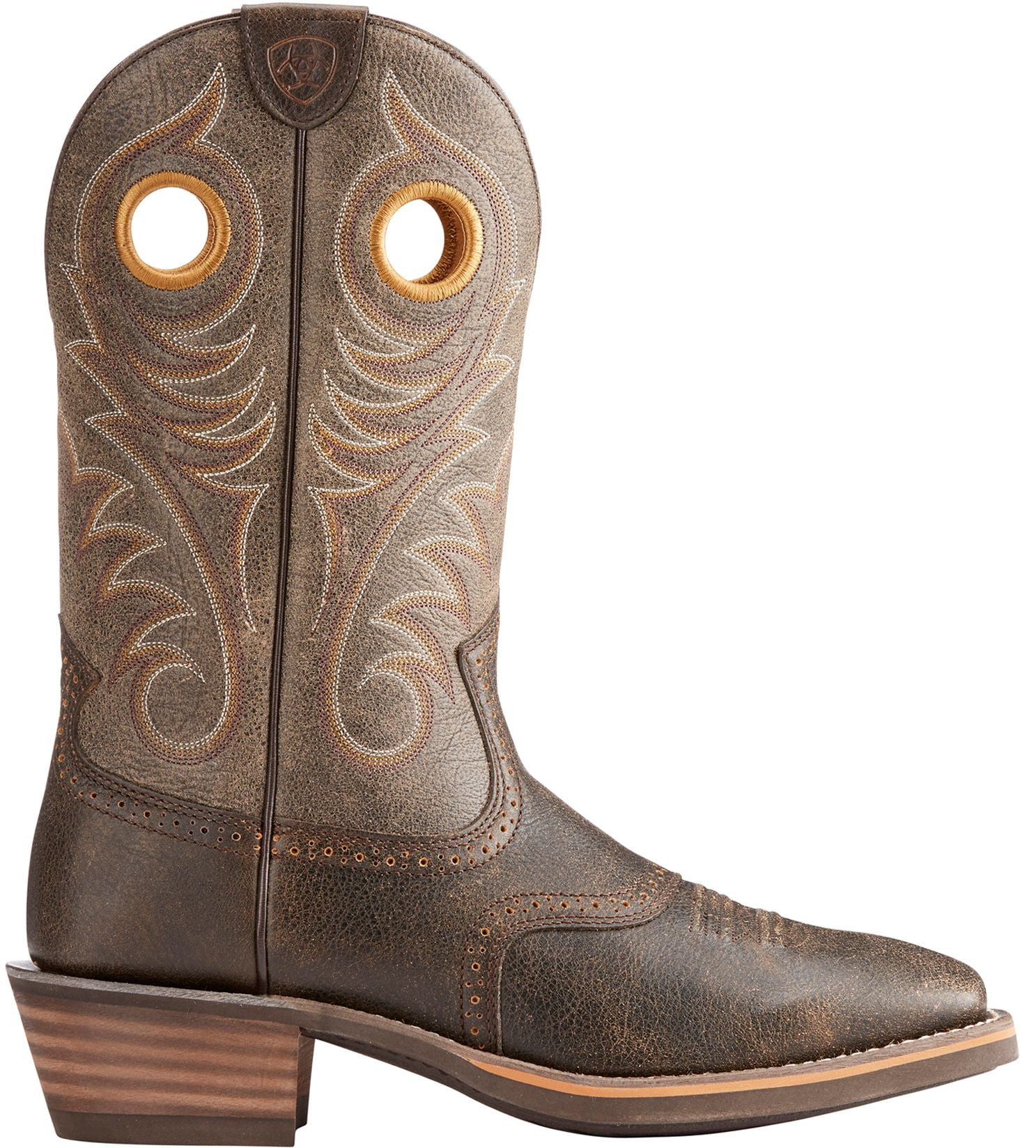Ariat Ariat Men's Heritage Roughstock Western Boots, Brown, 10.5
