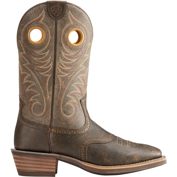Ariat Ariat Men's Heritage Roughstock Western Boots, Brown, 10.5