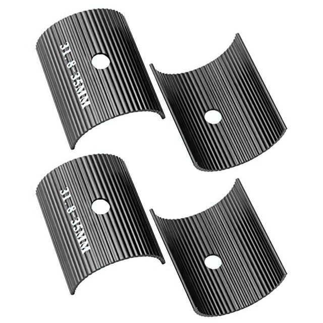Soidarity Cuña para manillar de bicicleta de 31,8-35mm/1,25-1,38 pulgadas, hoja de conversión de aleación de aluminio, adaptador espaciador de manillar Ciclismo No.1 Soidarity OD010640-01