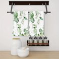 thumbnail image 3 of YladaFaie 2 Pcs Elegant Eucalyptus Leaves Pattern Kitchen Towel Set Terry Hand Towels Dish Towels for Kitchen Decorative Absorbent Flower Tea Towels for Bathroom, 16 x 24 Inches, 3 of 7
