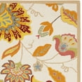 thumbnail image 4 of SAFAVIEH Four Seasons Kaelee Floral Area Rug, Ivory/Yellow, 5' x 7', 4 of 6