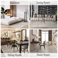 thumbnail image 4 of SIXHOME 8'x10' Area Rugs for Living Room Washable Rugs Boho Large Area Rug Modern Geometric Neutral Carpet and Area Rugs for Home Decor Foldable Non Slip Bedroom Rugs Brown, 4 of 6