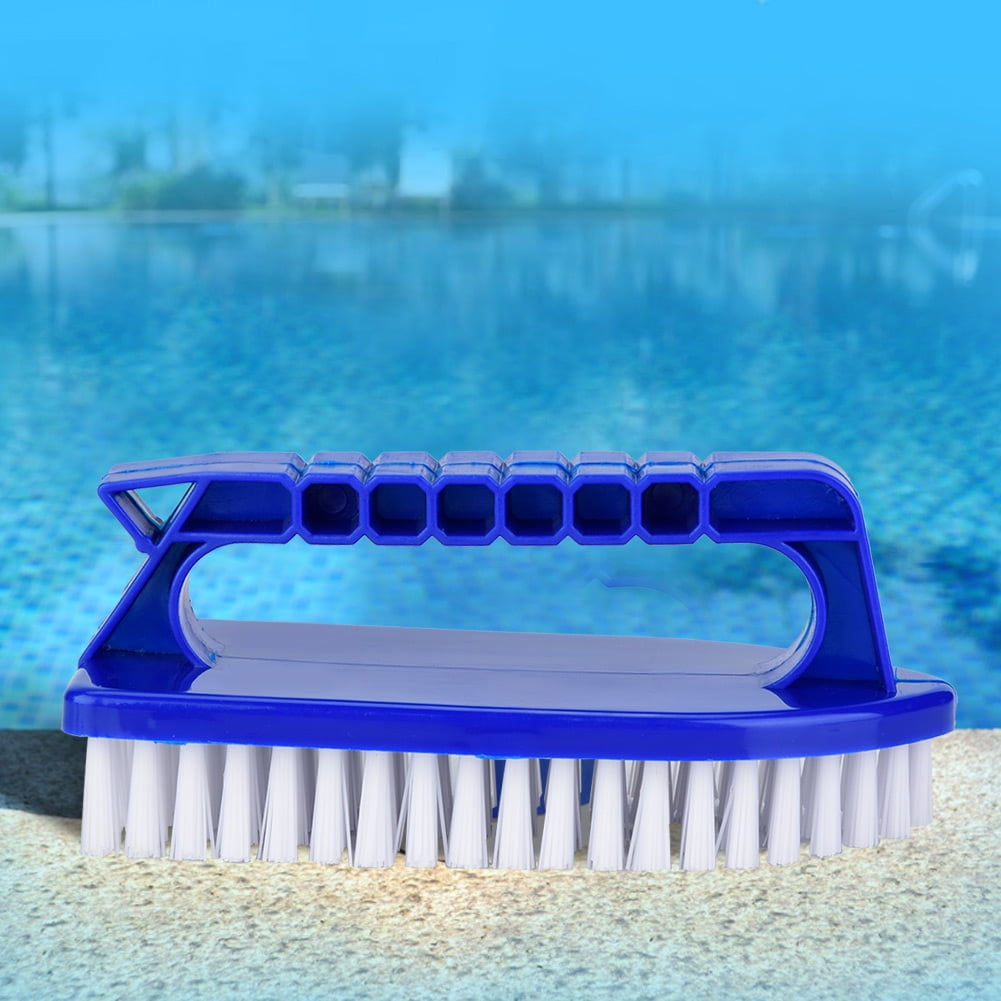 Cleaning Brush, Comfortable Grip Swimming Pool Brushes Easy Operation Lightweight For Corner