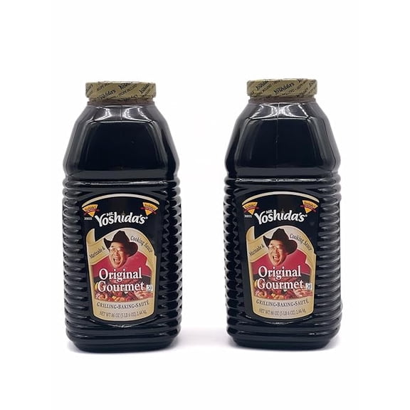 Mr. Yoshida's Original Japanese Barbecue Gourmet Marinade & Cooking Sauce, 2-86 oz Chef Size Bottles