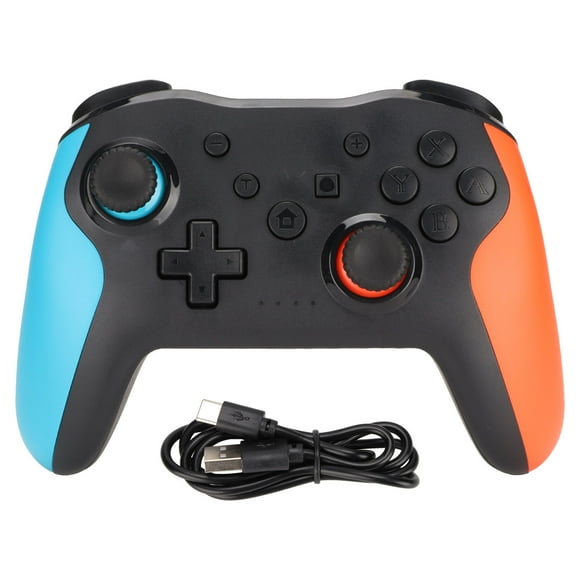 Mando inalámbrico Bluetooth con giroscopio de 6 ejes y vibración Turbo N para Switch, PS3, PC y Android.