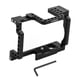 thumbnail image 5 of Jaula de cámara Andoer Camera Cage Rig Aleación de aluminio con zapata fría 1/4 Rosca Compatible con la cámara sin espejo Canon M50 Andoer Jaula de cámara, 5 of 7