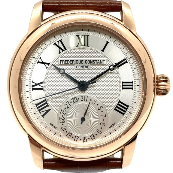Pre-Owned Frederique Constant Classic Manufacture wristwatch, total weight 82.8g, GP (gold...