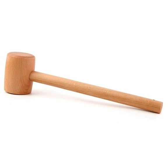Beech Wood Leather Carving Hammer Mallet Hammer DIY Leather Tools Mallet Knocking Installation Hammer