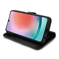 thumbnail image 2 of Extra Series Essential Leather Wallet Stand Case for Samsung Galaxy A15 5G - Black, 2 of 11