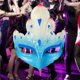 thumbnail image 4 of Carnavales de Phoenix Disfraces Cosplay decorativo Decoración de Halloween Cordones Azul, 4 of 9