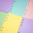 thumbnail image 4 of Cuaderno de hojas sueltas Kawaii A5 A6, recambio de carpeta en espiral, páginas internas de papel de índice, planificador diario, línea de cuadrícula, Agenda en blanco, 40 hojas, 4 of 5