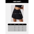 thumbnail image 6 of Omthaka Women's High Waisted Tennis Skirt Athletic Golf Skirt Women Tennis Skorts Side Slit Skater Skorts Skirts for Women, 6 of 6