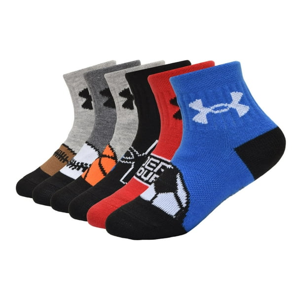 Calcetín Under Armour Quad Sport Essential Blue 12-24 M para bebés