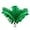 Green, variant on Big Gold Ostrich Feathers - 24Pcs 12-14inch Large Feathers for Vase,Gatsby Party Centerpieces Mardi Gras and Home Decor