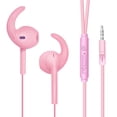 thumbnail image 1 of Stereo 3.5mm Jack Headset Heavy Bass Earphone Volume Control Phones Volume Control and Mic for iPhone for Android Phones Handfree Headphone Earbuds, 1 of 3