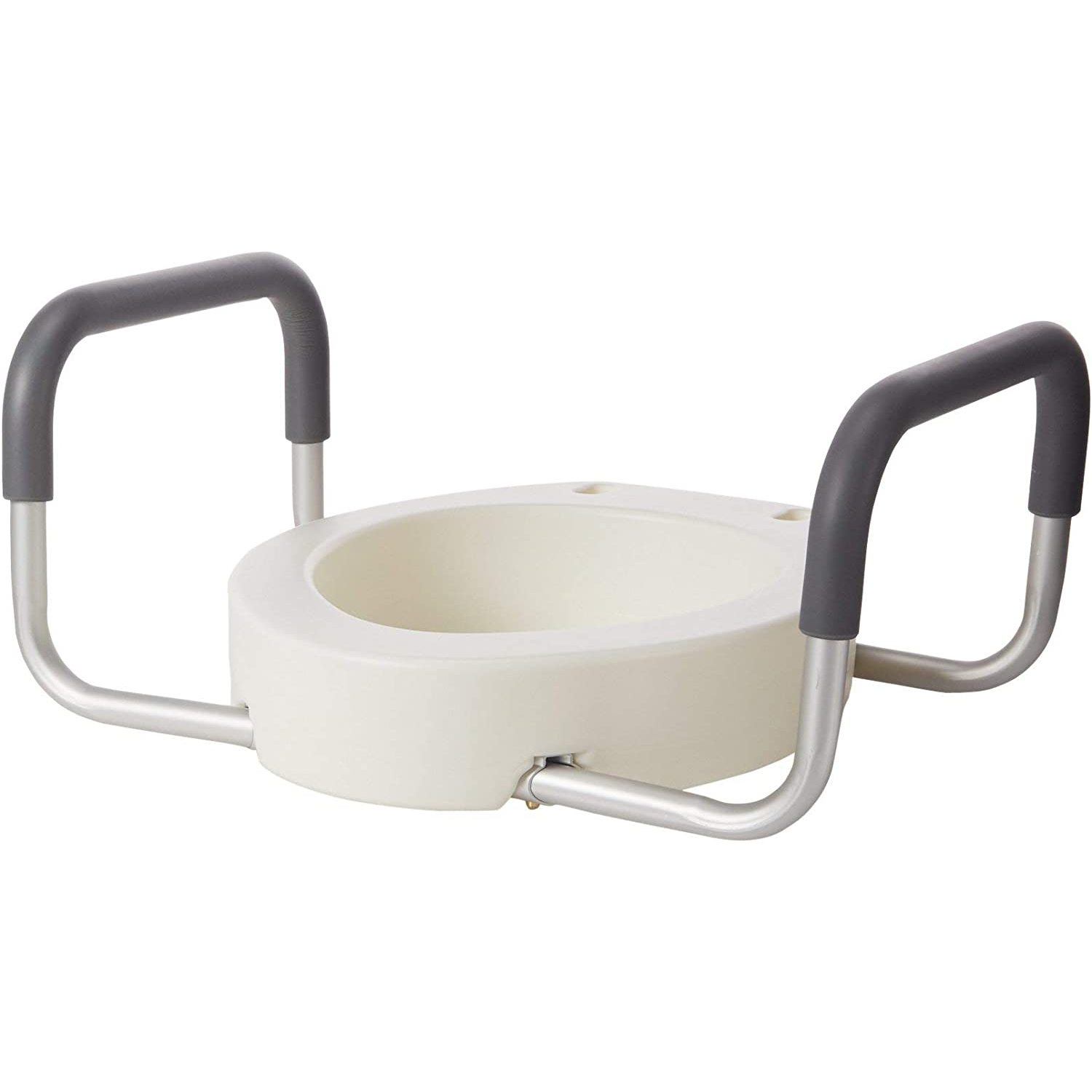 Drive Premium Riser Seat Premium, with Removable Arms, Elongated Toilet