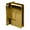 Polished Brass, variant on CRL GEN037MBL Matte Black Geneva 037 Series Wall Mount Full Back Plate Standard Hinge