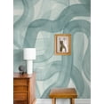 thumbnail image 2 of Karen Revis Waves Seaglass Wall Mural, 2 of 4