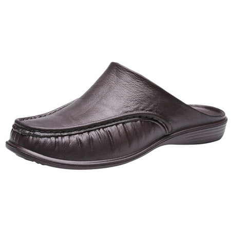 

Staron Men s Stylish Comfortable Soft Bottom Non-slip Outdoor Indoor Slippers