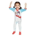 thumbnail image 3 of Frosty The Snowman Baby Fleece One Piece Footie Sleeper Holiday Pajama, 3 of 4