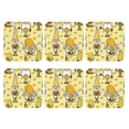 thumbnail image 2 of Balery 6 Pcs Garden Honeybee Gnomesleather Coasters Set, Drink Table Cup Coasters For Living Room Kitchen Coffee Decor, 2 of 9