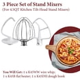 thumbnail image 2 of Accesorios para Batidora de Pie LETOMS 3 Piezas para Kitchenaid 4.5-5QT, 2 of 7