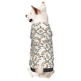 thumbnail image 1 of Fotbe Retro Bunny Sudadera con Estampado para Perros Pequeños – Suéter con Capucha para Mascotas, Tela Suave de Forro Polar con Bolsillo-Large, 1 of 7