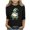 Black, variant on Girls St Patricks Day Black Cold Shoulder Gnome Clover 3/4 Sleeve Tee, Relaxed Fit for Girls 4-12Y,Size 5-6T