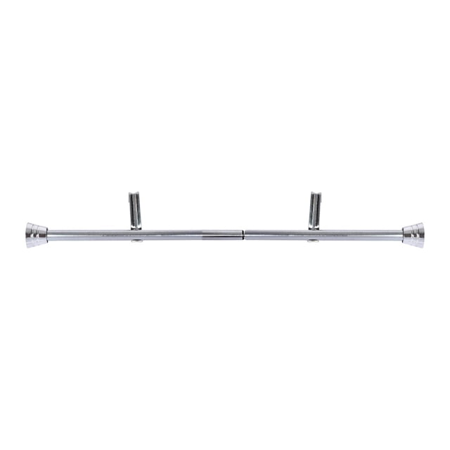 Cortinero Ajustable Novacort Metal Plata 76-122 Cm