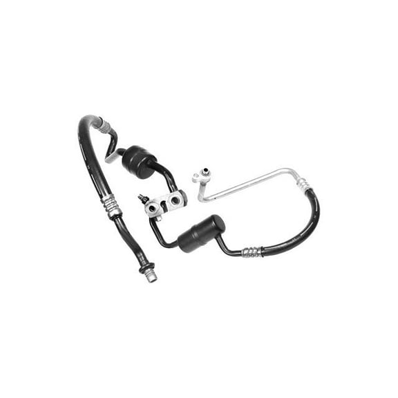 A/C Discharge / Suction Hose Assembly - Compatible with 2002 - 2007 Ford Taurus 3.0L V6 2003 2004 2005 2006