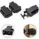 thumbnail image 4 of Push Release Cabinet Latches, 6 Non-Magnetic Drawer Latches with Touch Latch for Furniture Doors - Black, 4 of 5