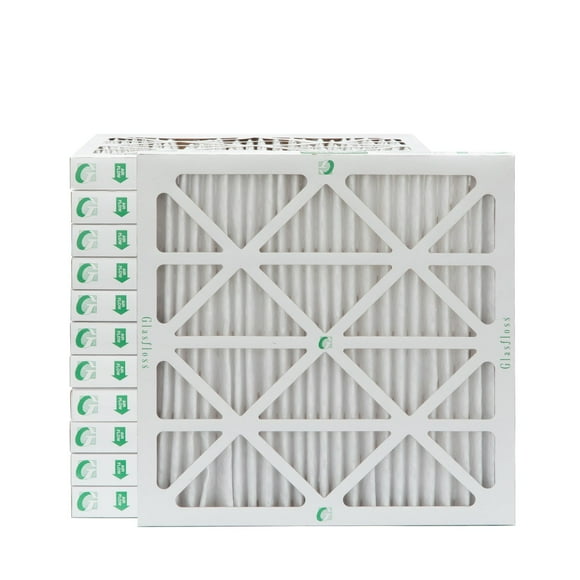Filtro de horno Glasfloss, 50 x 50 x 5 cm, MERV 10, paquete de 12