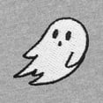 thumbnail image 2 of Dalix Ghost Embroidered Hooded Fleece Sweatshirt Cotton Mens in Athletic Heather XL X-Large, 2 of 5