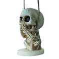thumbnail image 1 of Colgante de esqueleto de coche de resina, espejo retrovisor colgante, columpio, decoración de calavera (sin hablar), 1 of 8