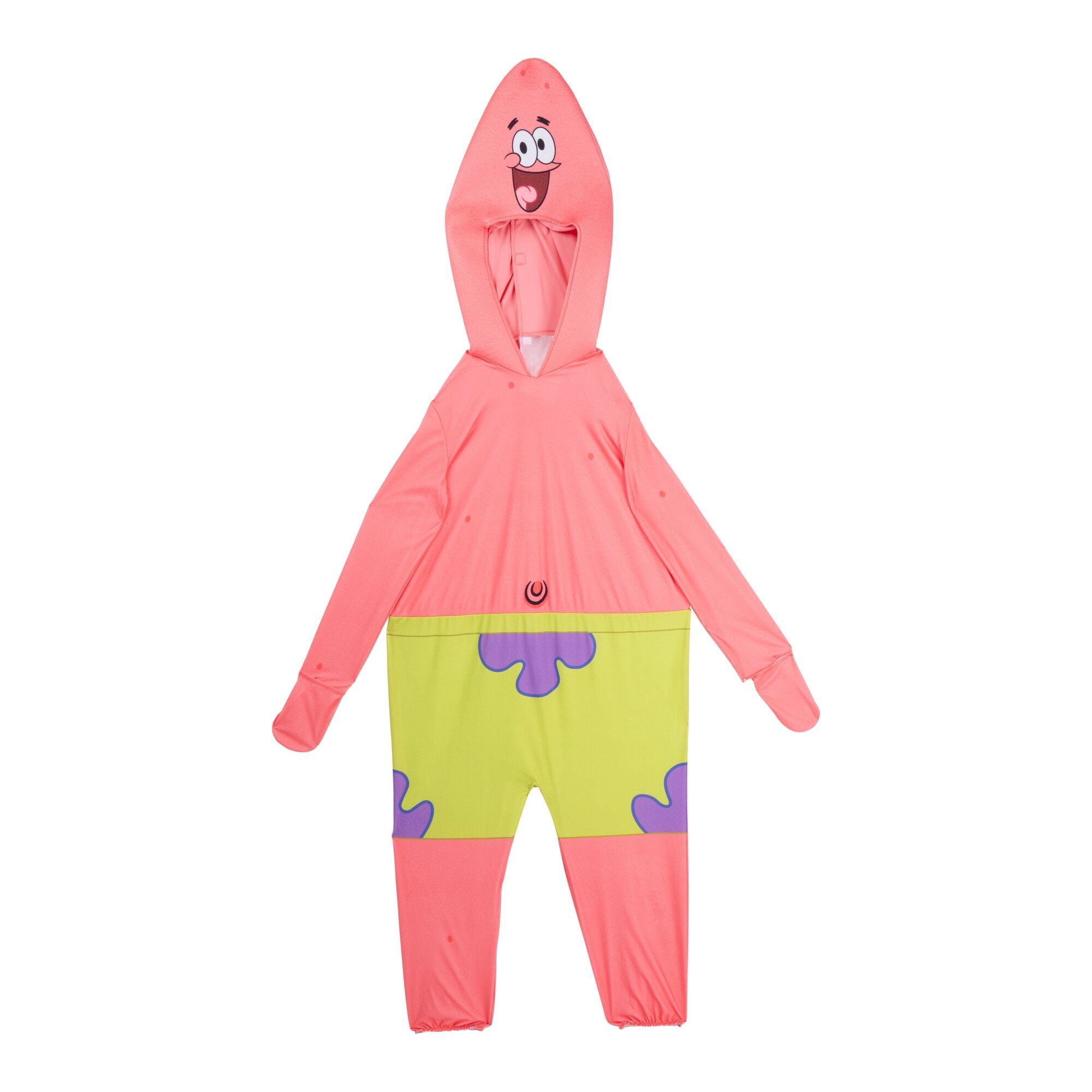 Nickelodeon Patrick Halloween Costume for Children, Boy's Size S (6/7), by Jazwares