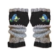 thumbnail image 4 of Winter New Ladies Fingerless Knitted Warm Half Finger Wool Gloves, 4 of 4