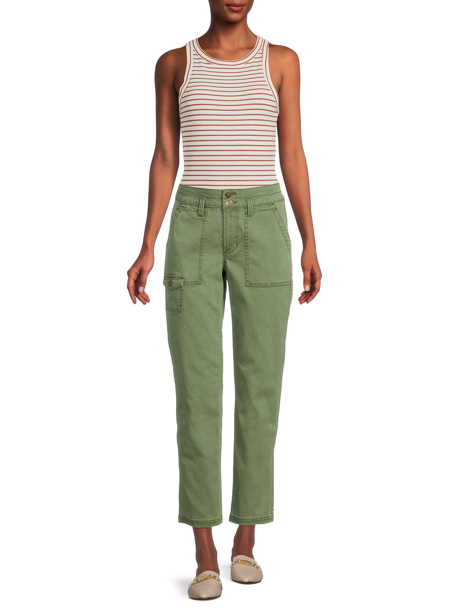 Time and Tru Women's Cargo Pants curated on LTK