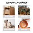 thumbnail image 3 of Household Waterbased Wood Paint Non-Toxic & Odorless Wood Paint for Furniture Doors Cabinets, 3 of 5
