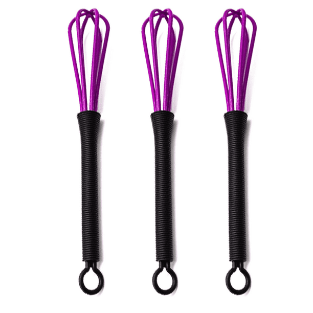 3 uds salón de plástico barbería peluquería Color de pelo tinte crema cocina globo batidor mexclador agitador herramientas