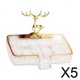 thumbnail image 1 of 5 Bandejas De Jabón, Estante De Almacenamiento, Jabonera Para Lavandería, Accesorios De Baño, Hotel, 1 of 8