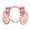 Pink, variant on Aellinatey Anime Plush Bowknot Hairband Hair Styling Accessory with Glittering Crystals