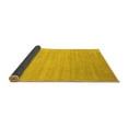 thumbnail image 2 of Ahgly Company Indoor Rectangle Solid Yellow Modern Area Rugs, 7' x 10', 2 of 4