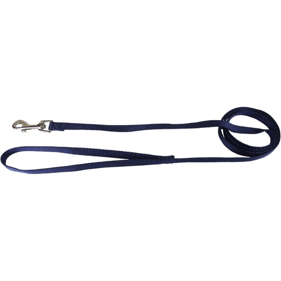 Hamilton Single Thick Nylon Lead with Swivel Snap, 4-Feet Long, Navy Blue