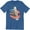 Blue, variant on American Vintage Usa Flag Eagle Bird Of Prey Patriotic Mens Pride T-Shirt