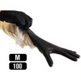 thumbnail image 2 of Tamaño Guantes de nitrilo (paquete de 100), guantes desechables de nitrilo, guantes de nitrilo negros, guantes desechables negros, guantes de nitrilo (sin látex), 2 of 8