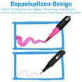 thumbnail image 3 of Codream Daul Art Double-Ended Markers, Fine-Point, Permanent Colors, 24 Count Pack, 3 of 7