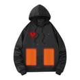thumbnail image 1 of Dvprdro Vestes pour Hommes à Capuche avec Cordon de Serrage Mode Ajustée, 1 of 4